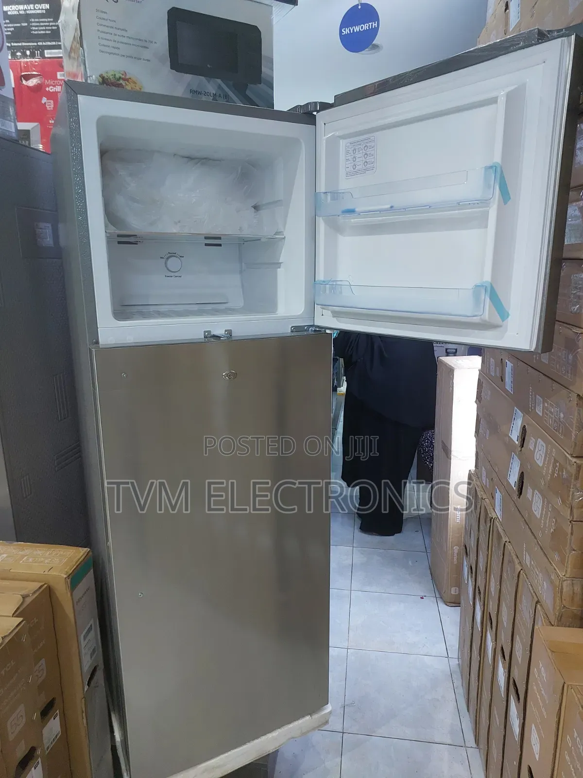 Ramtons Rf/333-No-Frost 2 Door Inverter 325lt (1yr Wrty)