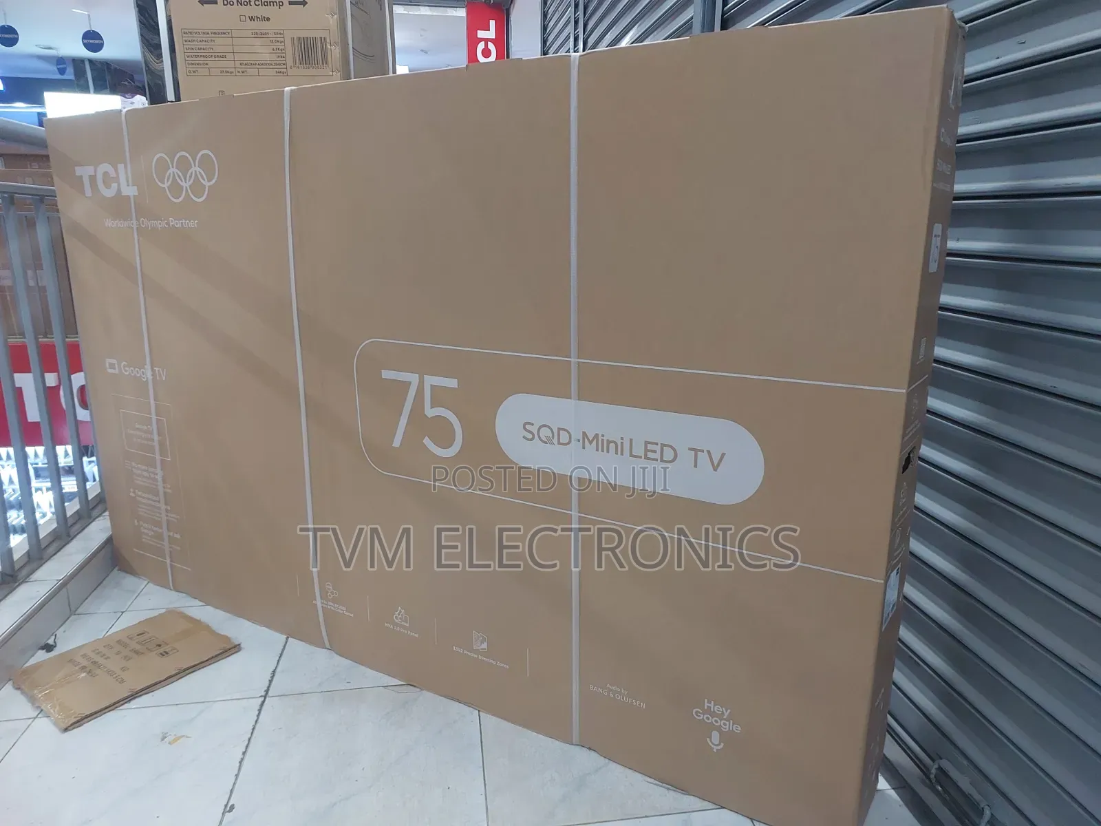 TCL 75" C7l SQD Mini-Led Uhd 75c7l Google Tv, Dolby Atmos, Hdr10+