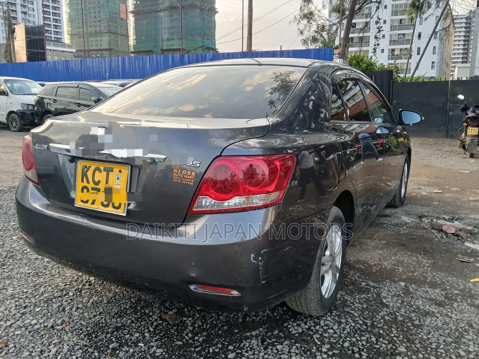 Toyota Allion 2013 Gray