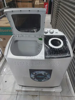 Von VWM-13talk Twin Tub Washing Machine 13kg Wash Spin