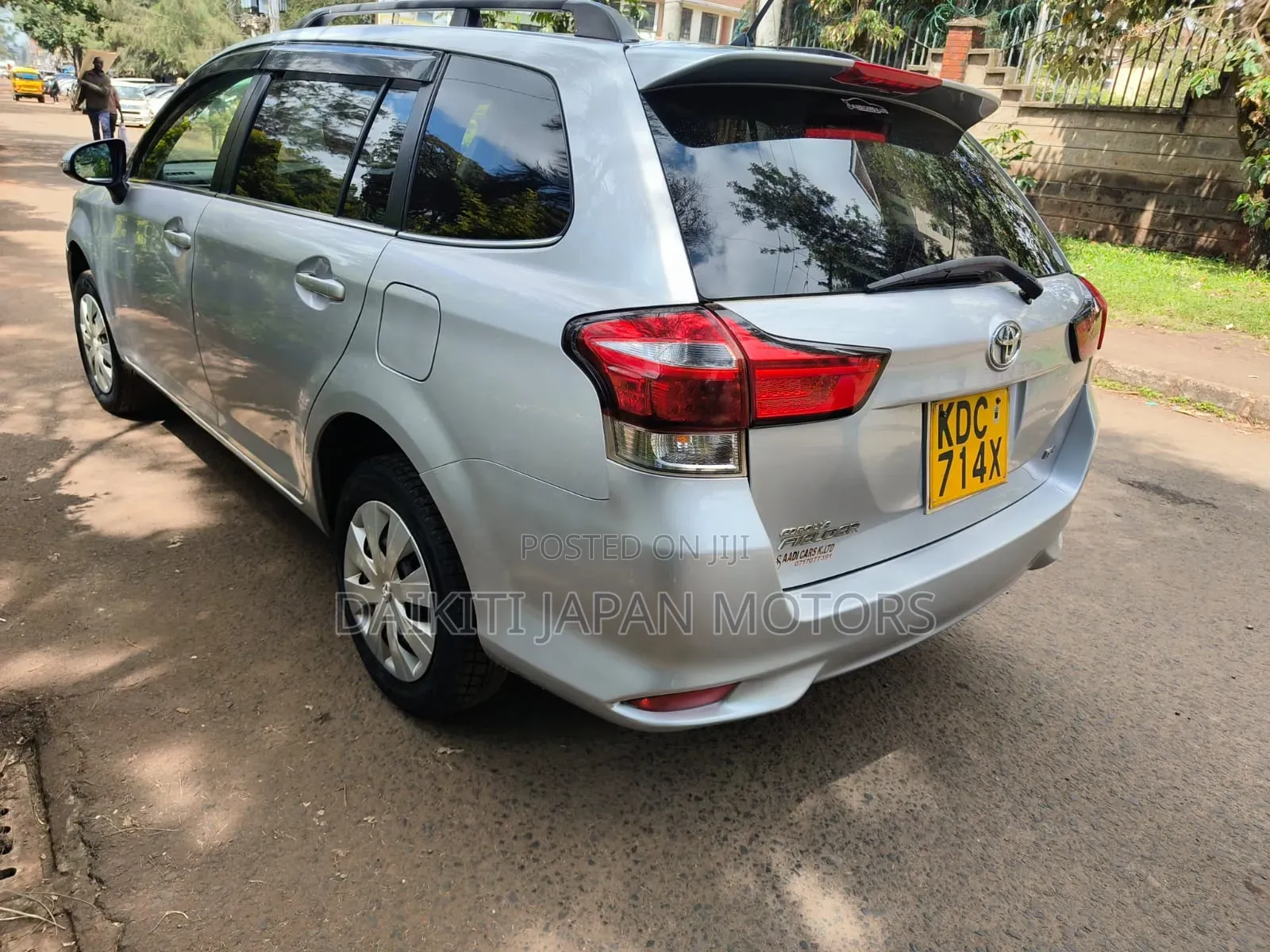 Toyota Corolla Fielder 2015 Silver