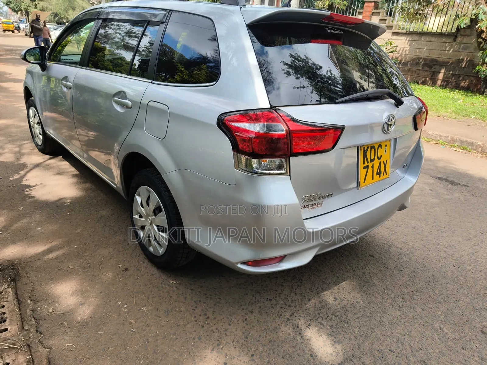 Toyota Corolla Fielder 2015 Silver