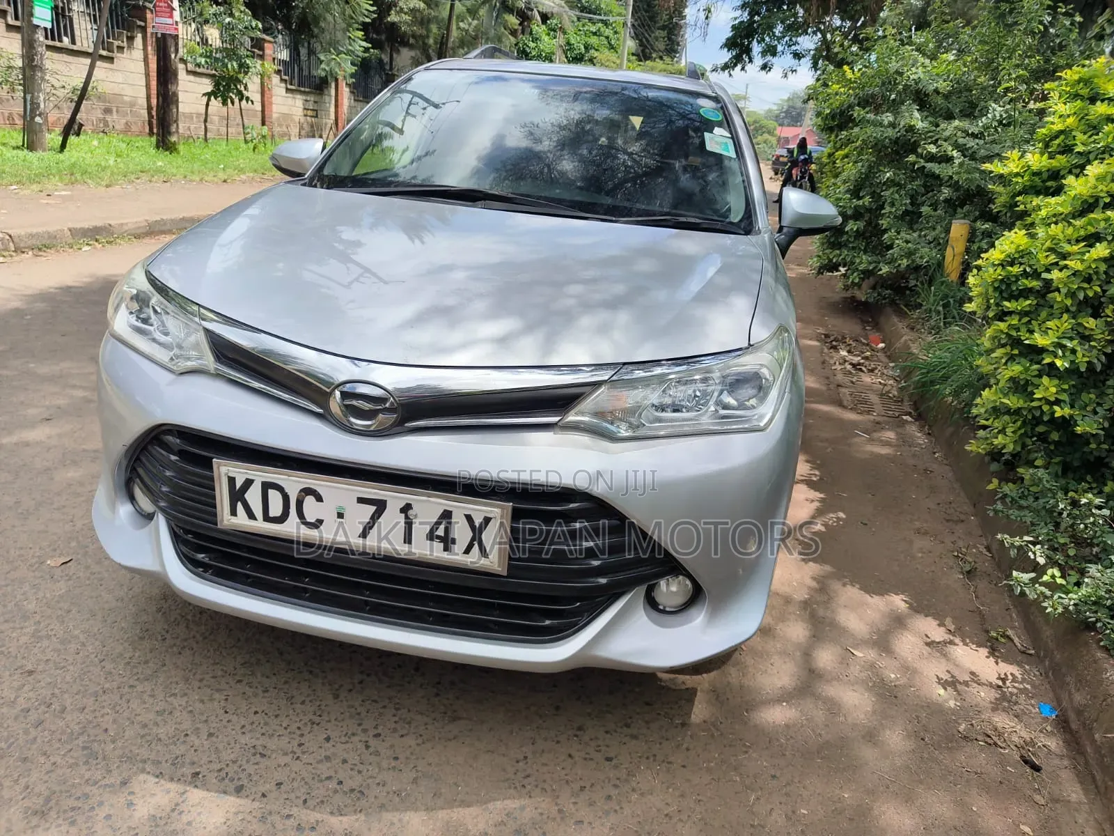 Toyota Corolla Fielder 2015 Silver