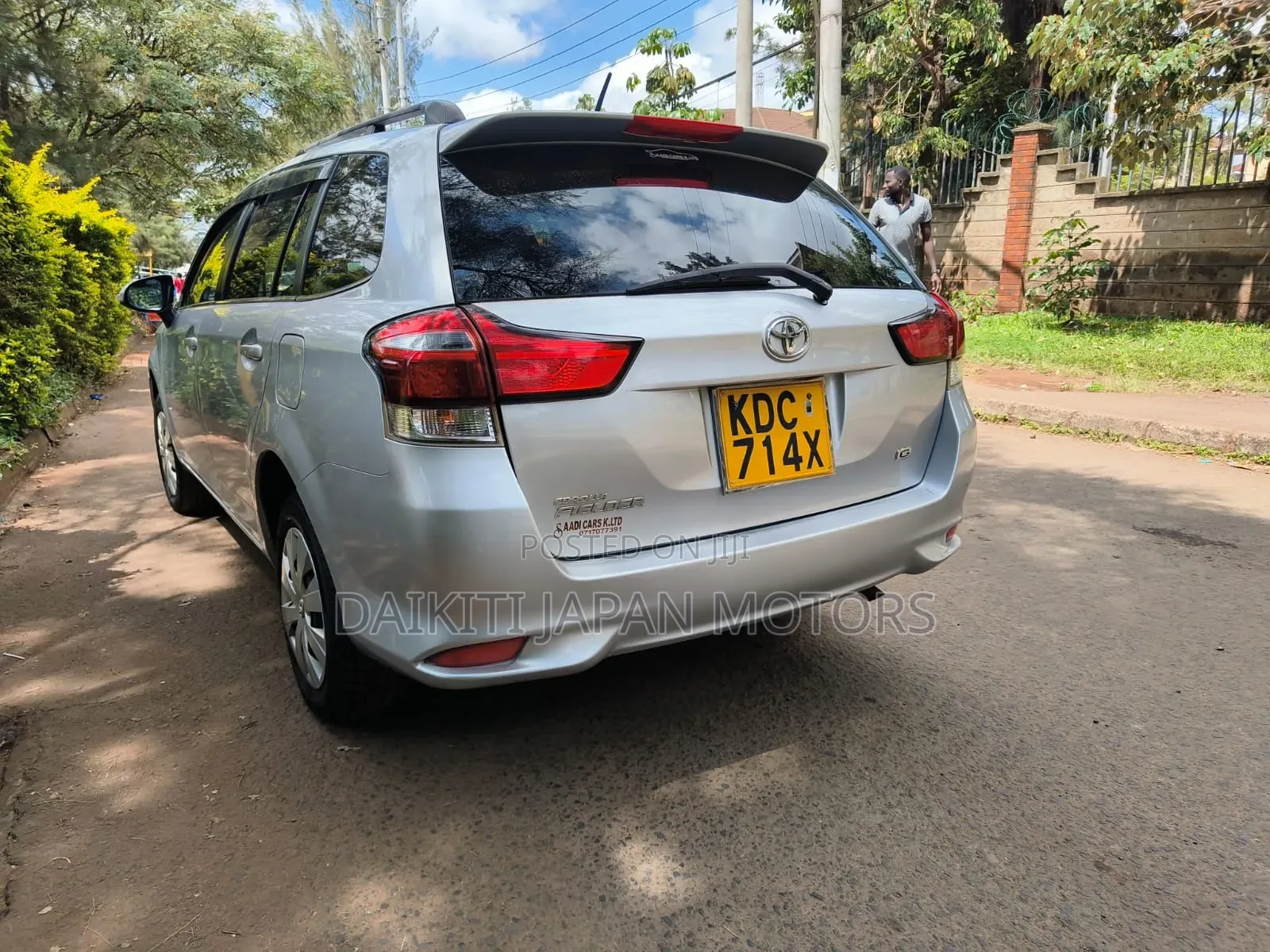 Toyota Corolla Fielder 2015 Silver