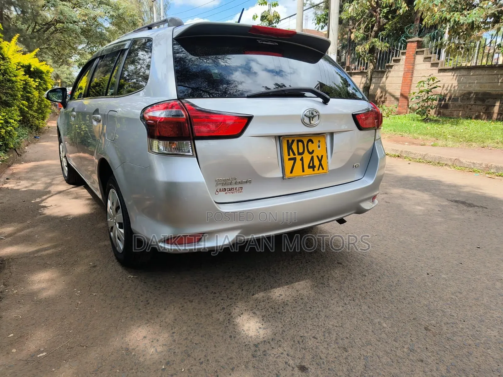 Toyota Corolla Fielder 2015 Silver
