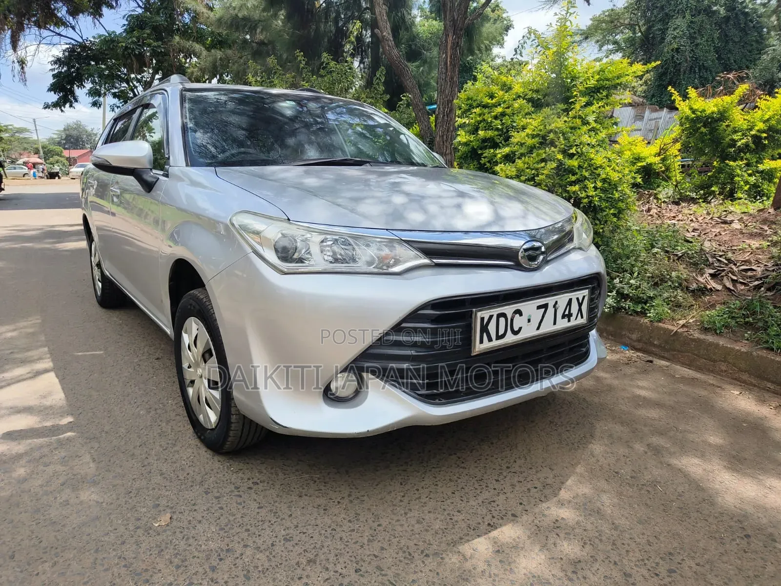 Toyota Corolla Fielder 2015 Silver