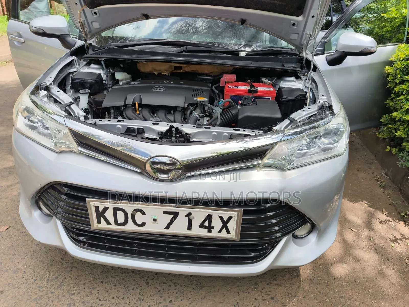 Toyota Corolla Fielder 2015 Silver