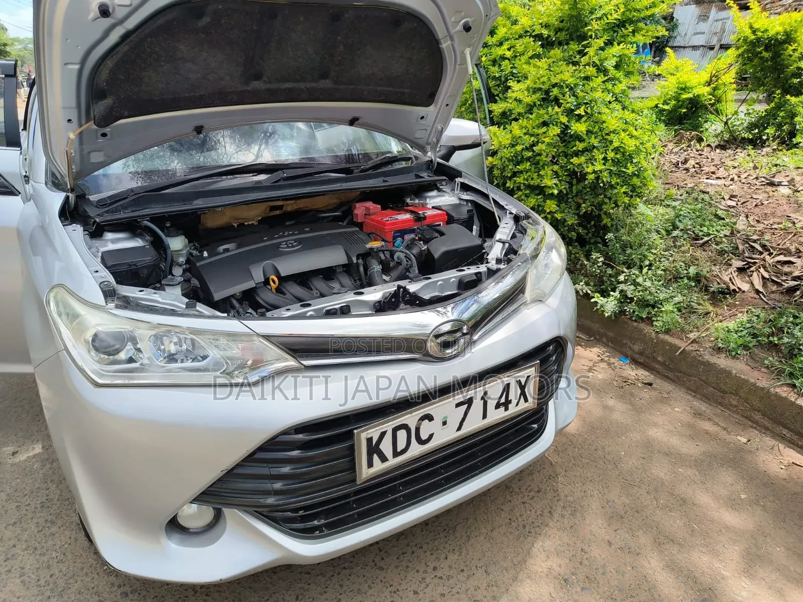 Toyota Corolla Fielder 2015 Silver