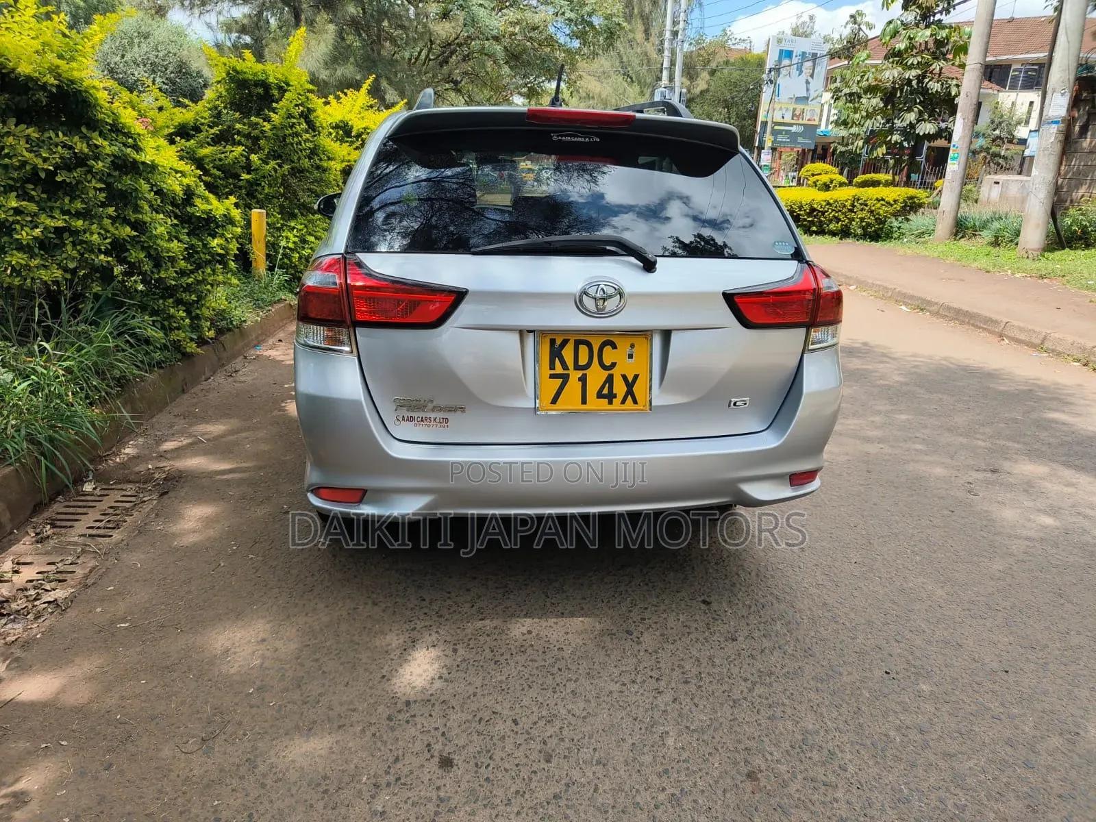 Toyota Corolla Fielder 2015 Silver