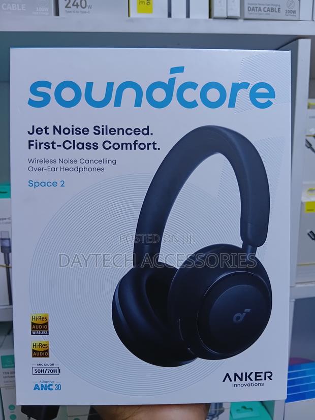 These Are Anker Soundcore Space 2 Wireless Noise-Cancelling Headphones