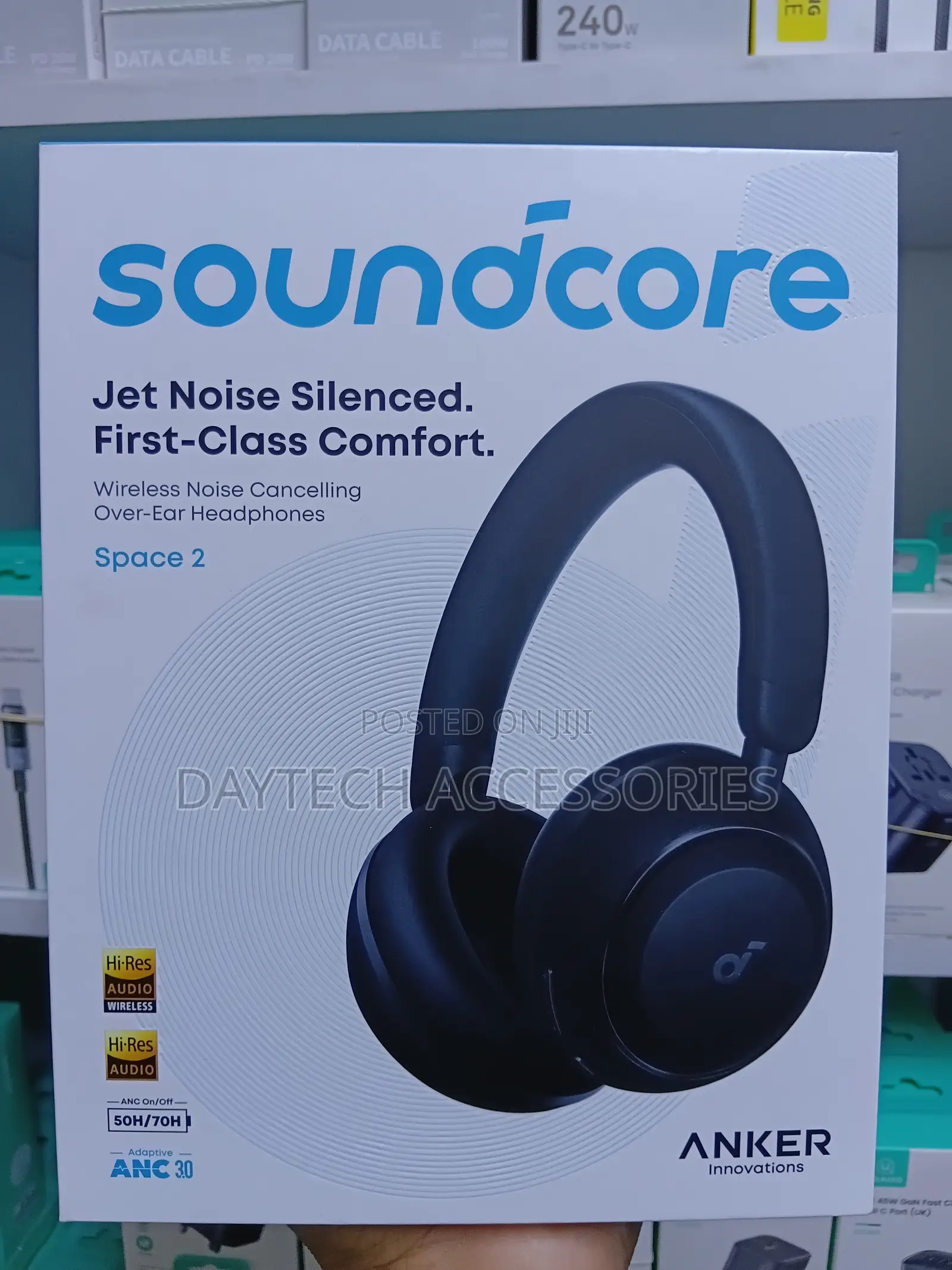 These Are Anker Soundcore Space 2 Wireless Noise-Cancelling Headphones