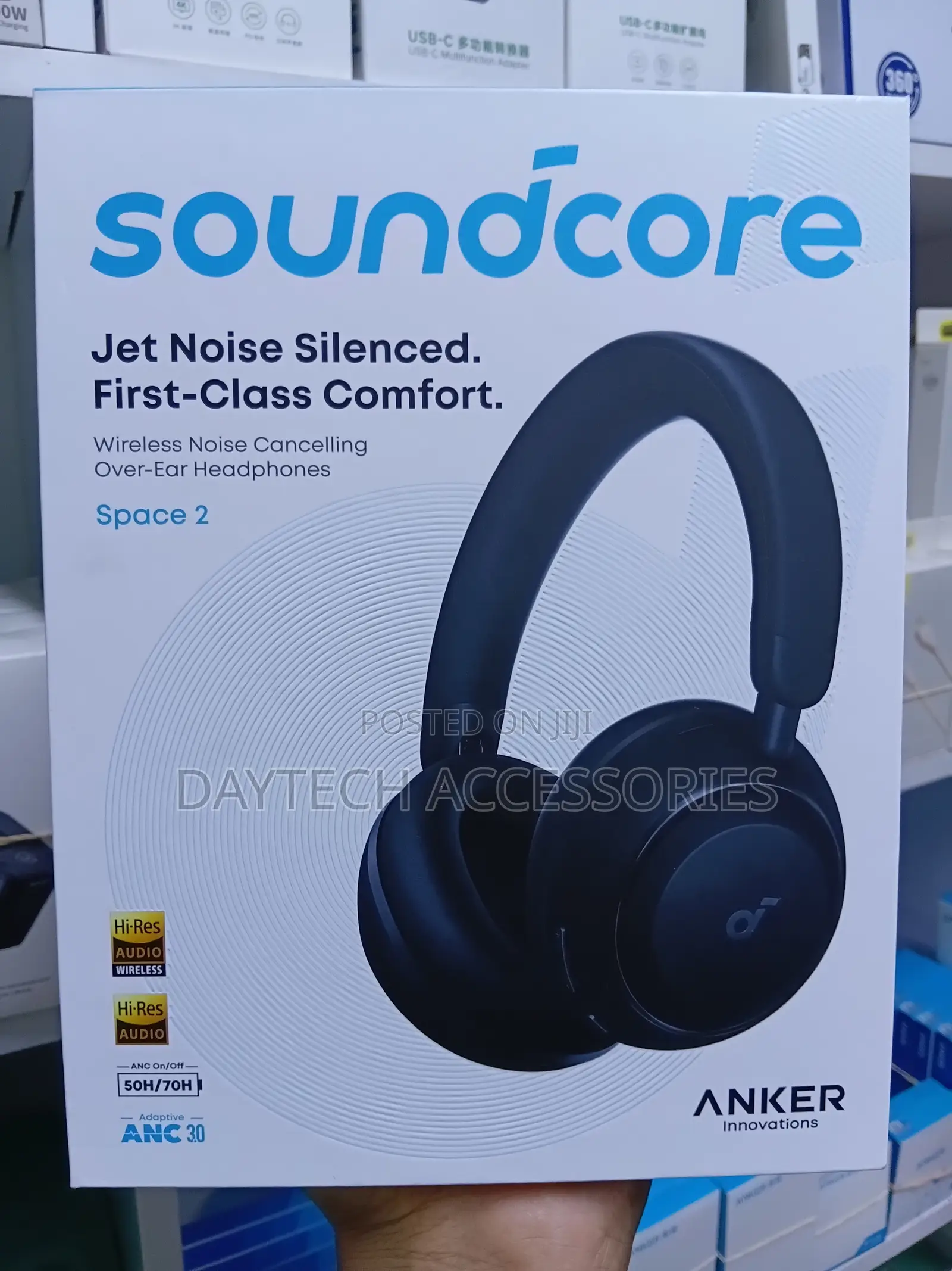 Anker Soundcore Space 2 Wireless Noise-Cancelling Over-Ear Headphone