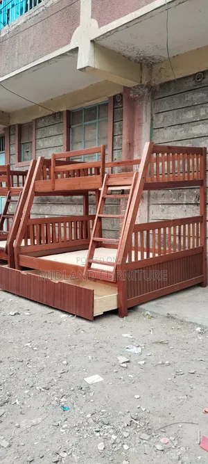 Mahogany Double Decker 5x6. Pay on Delivery