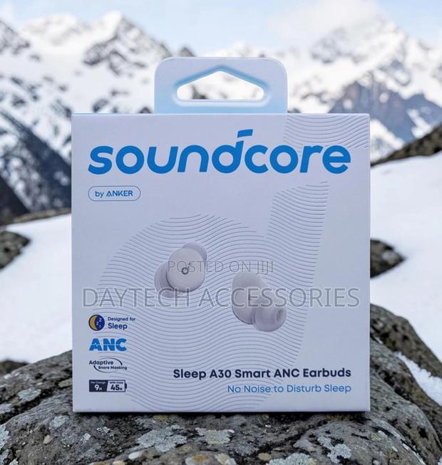 These Are Soundcore Sleep A30 Smart Anc Earbuds by Anker. - thumbnail 2
