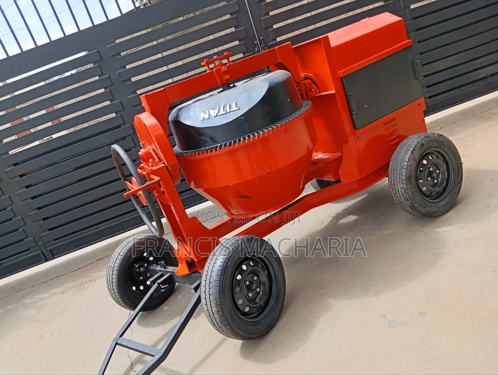 Titan Cement Mixer 8hp Diesel