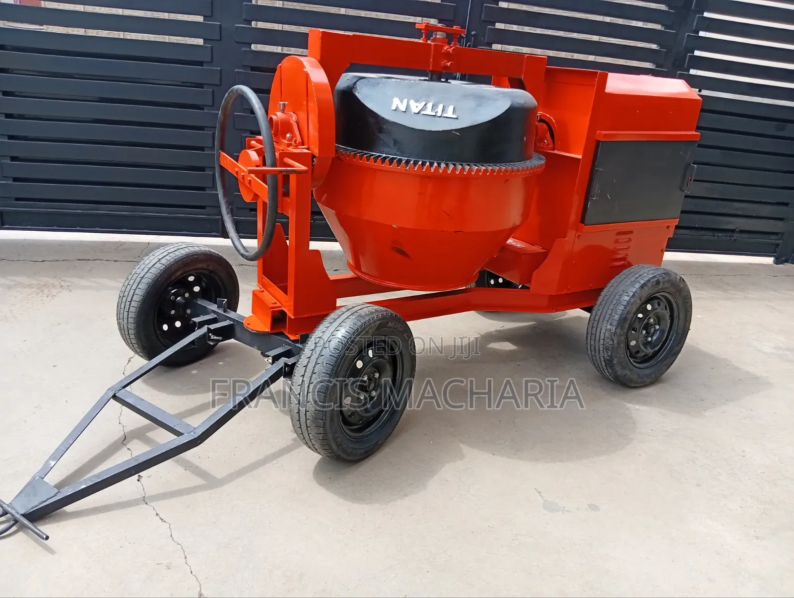 Titan Cement Mixer 8hp Diesel