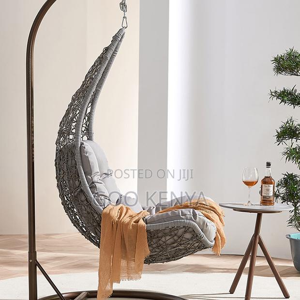 Outdoor Chair Luxury Rattan Outdoor Swing Chair
