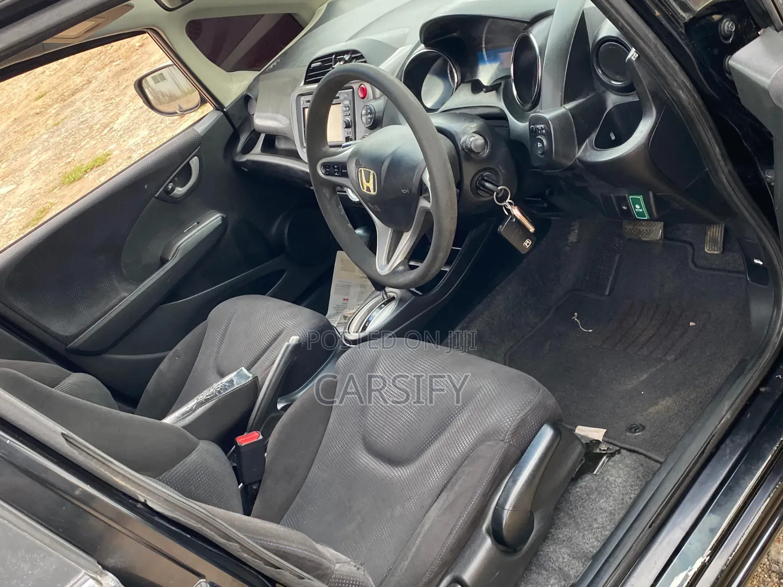 Honda Fit 2012 Black