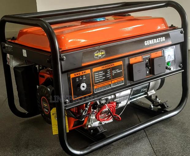 Hisaki 4kva Petrol Generator - main view