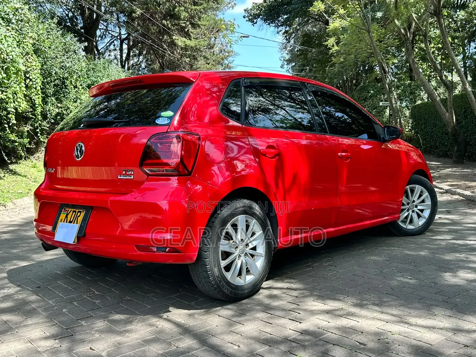 Volkswagen Polo 2017 Red