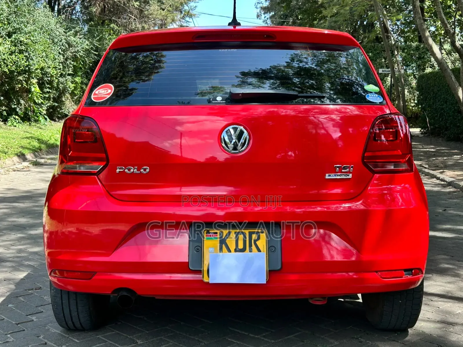 Volkswagen Polo 2017 Red