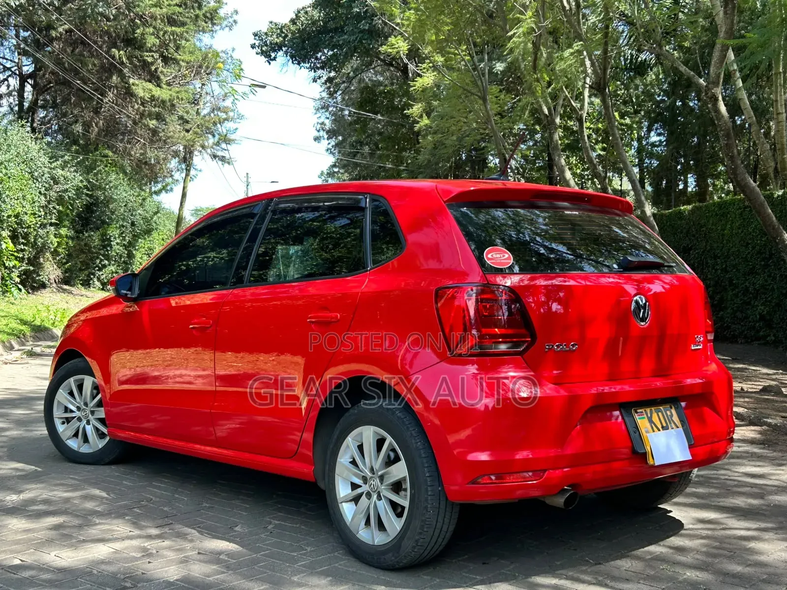 Volkswagen Polo 2017 Red