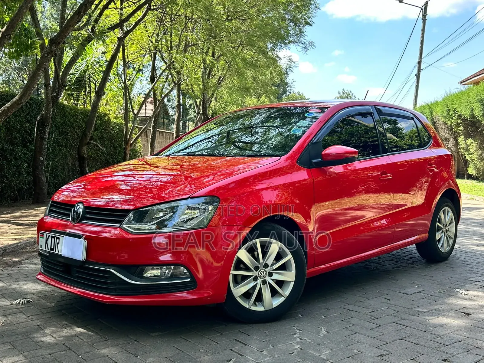 Volkswagen Polo 2017 Red