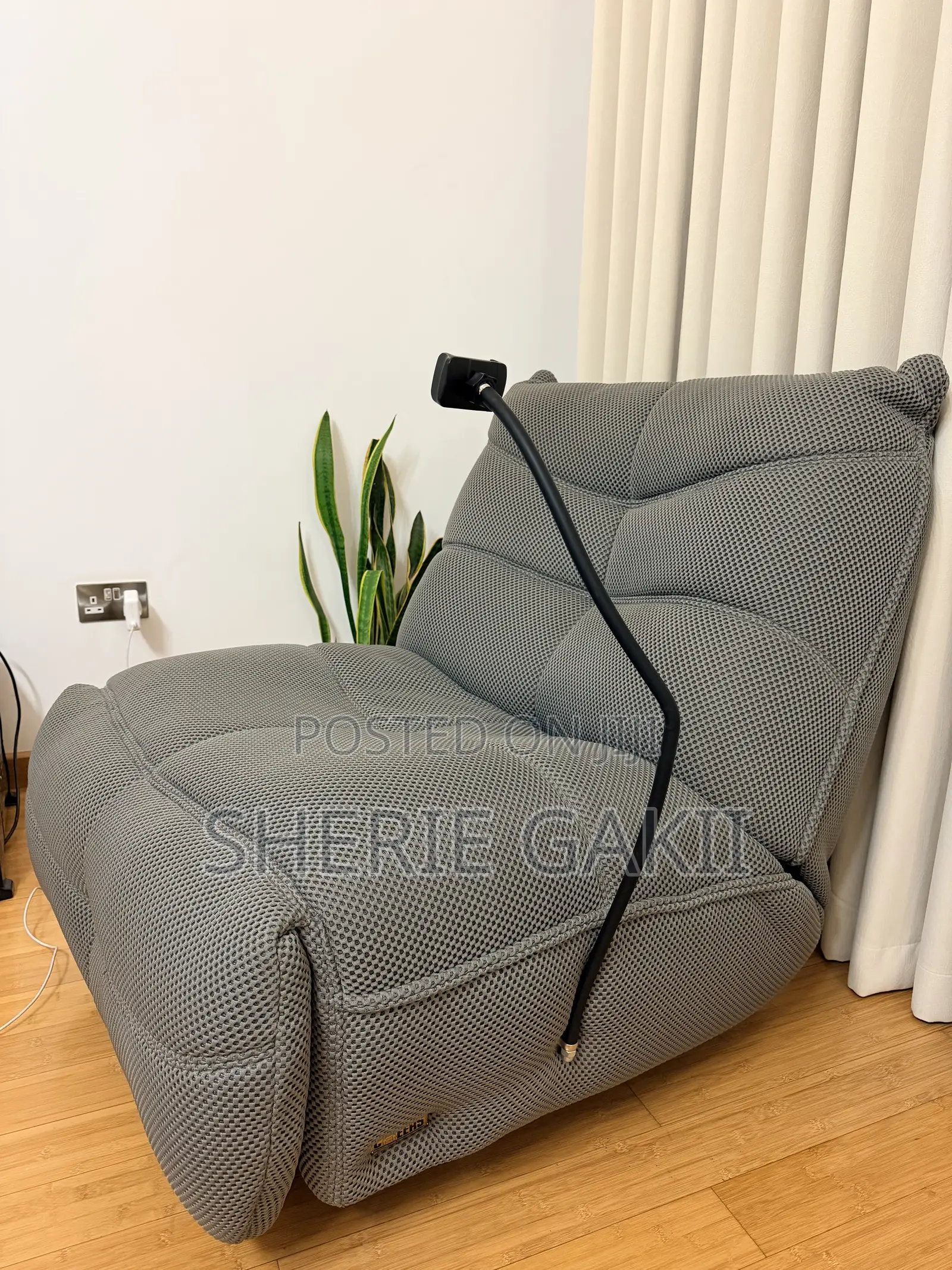 Swivel Recliner With Phone Holder