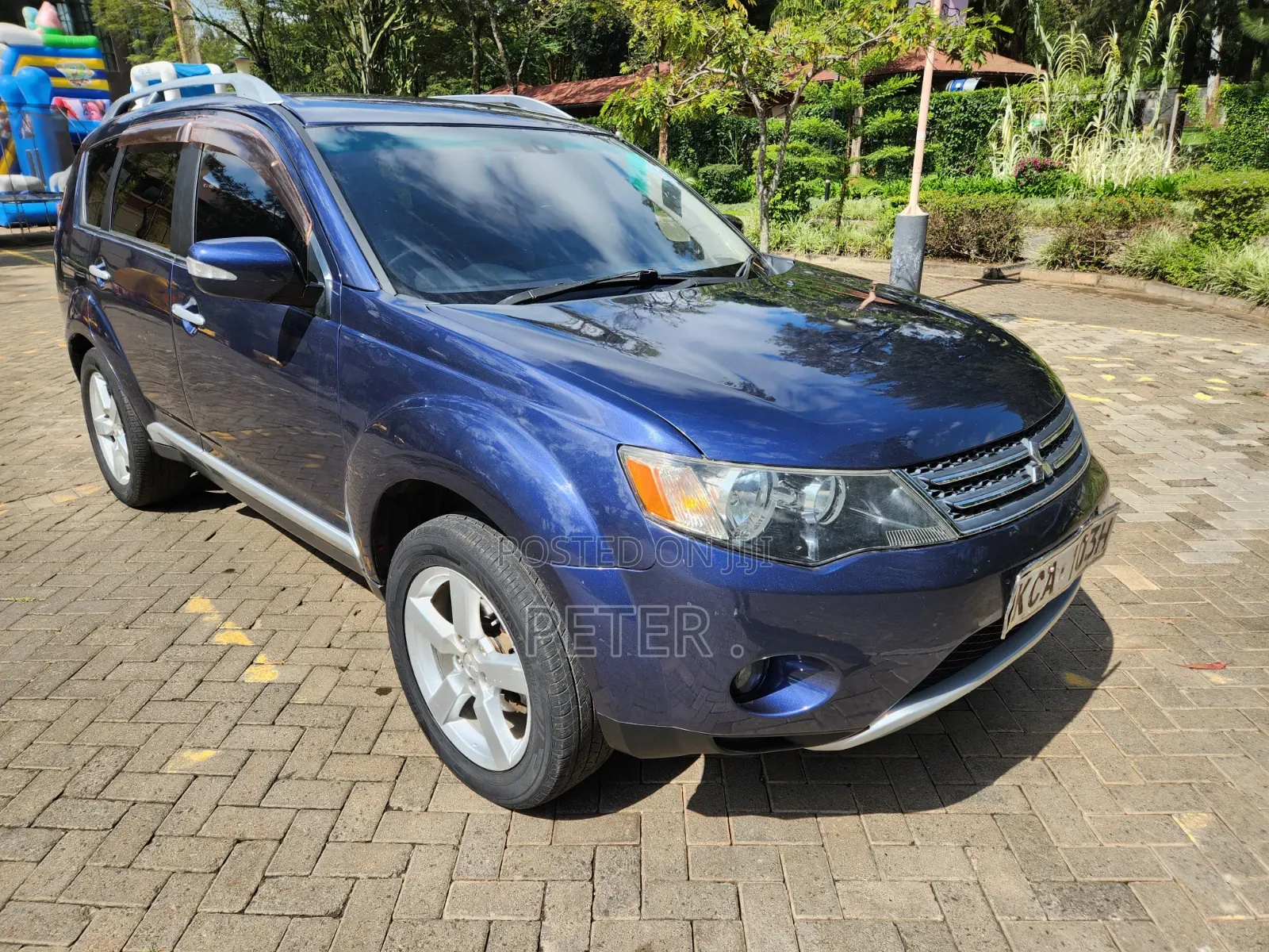 Mitsubishi Outlander 2.4 4WD Intense 2007 Blue