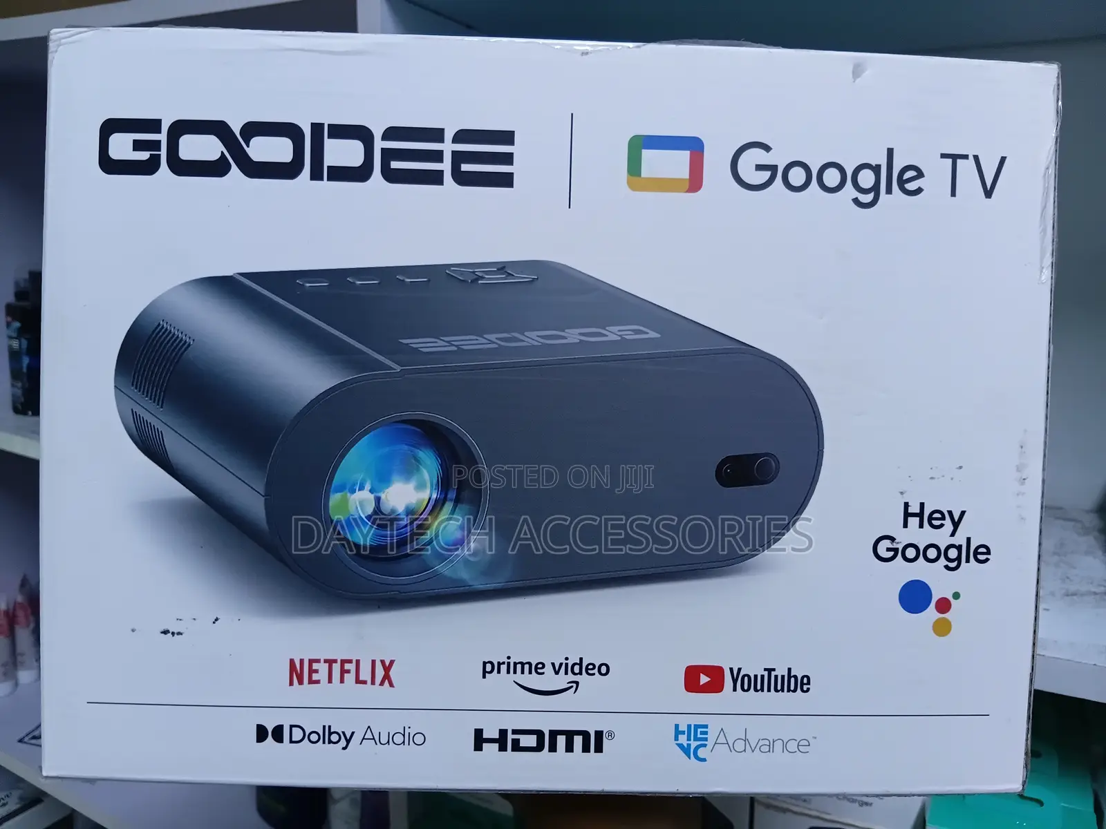 Goodee Projector With Wifi and Bluetooth Supported FHD 1080p