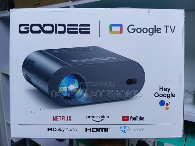This Goodee Gd500 Plus Projector Features Official Google Tv - thumbnail 2