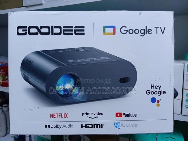 This Goodee Gd500 Plus Projector Features Official Google Tv - main view