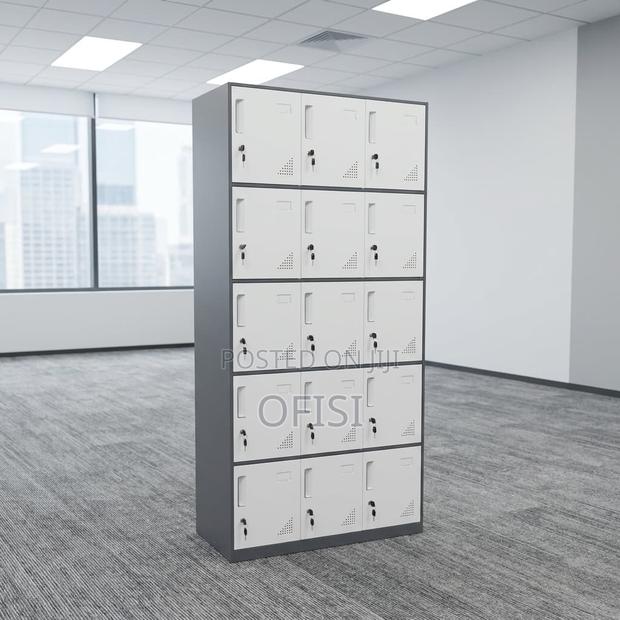15-Locker Office Cabinet