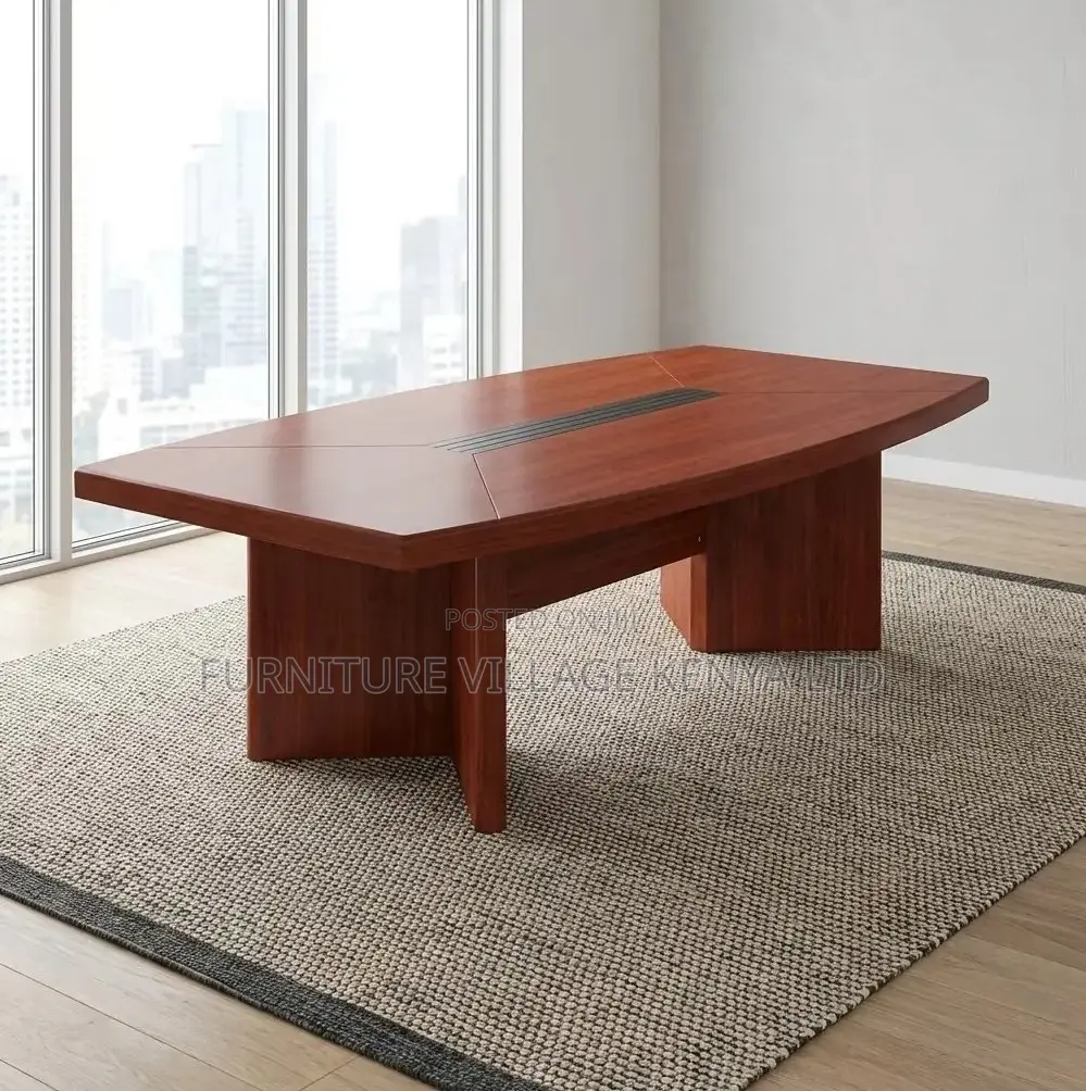 3m Modern Mahogany Conference Table
