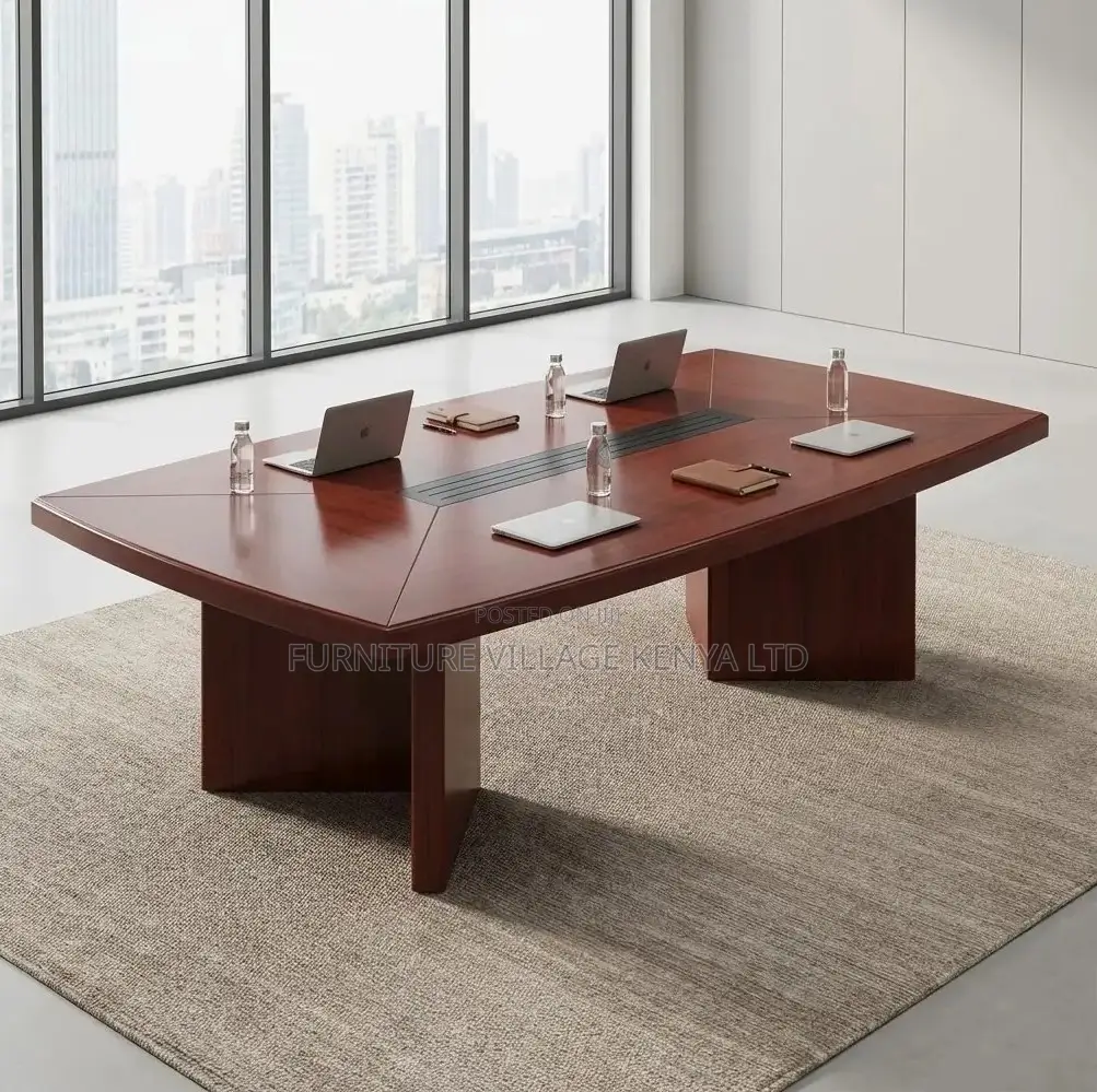 3m Modern Mahogany Conference Table