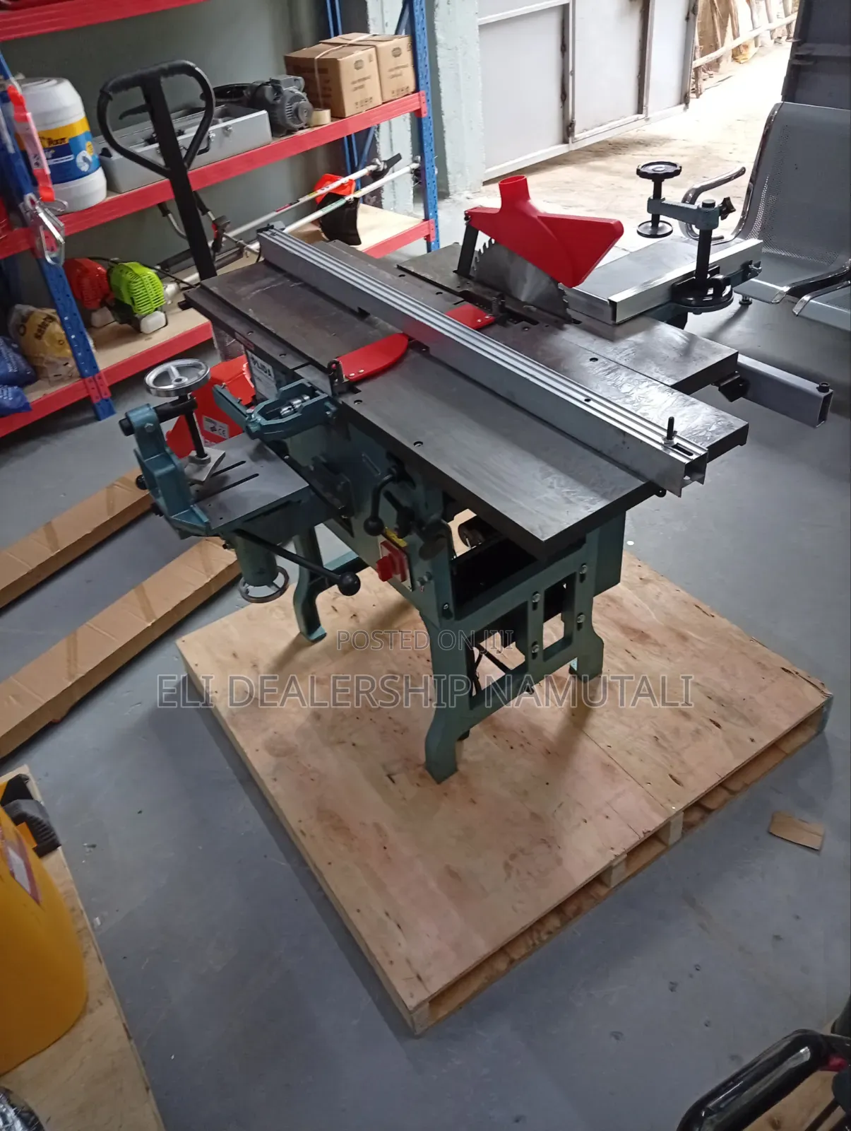 Industrial 4-in-1 Woodworking Machine Lida Ml393a Model