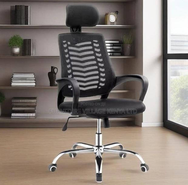 Highback Mesh Office Seat - thumbnail 3