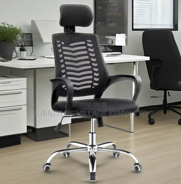 Highback Mesh Office Seat - thumbnail 4