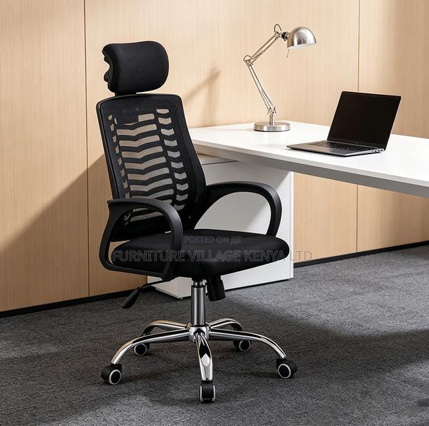 Highback Mesh Office Seat - thumbnail 9