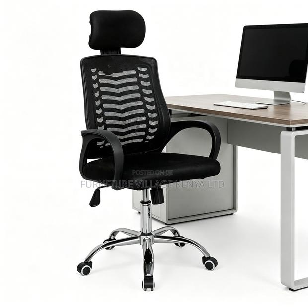 Highback Mesh Office Seat - thumbnail 11