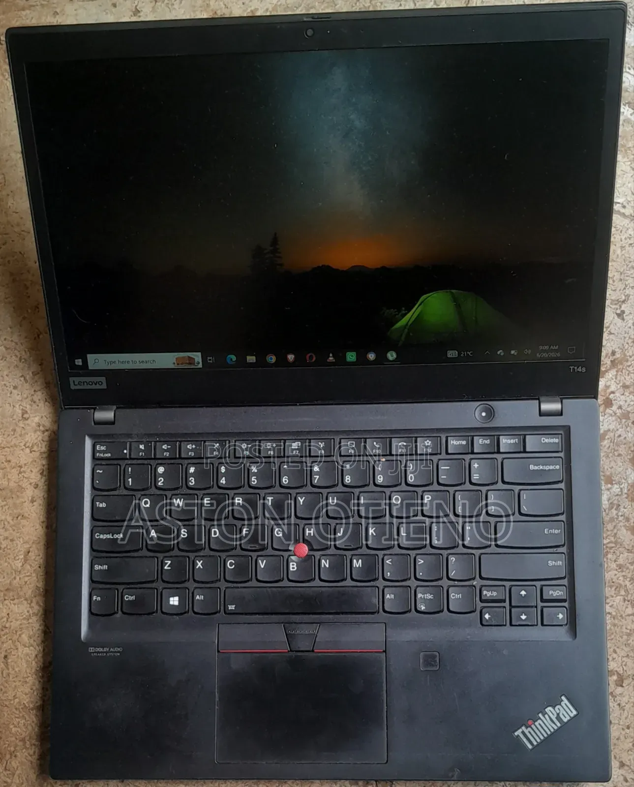 Laptop Lenovo ThinkPad T14s Gen 1 16GB Intel Core i5 SSD 512GB