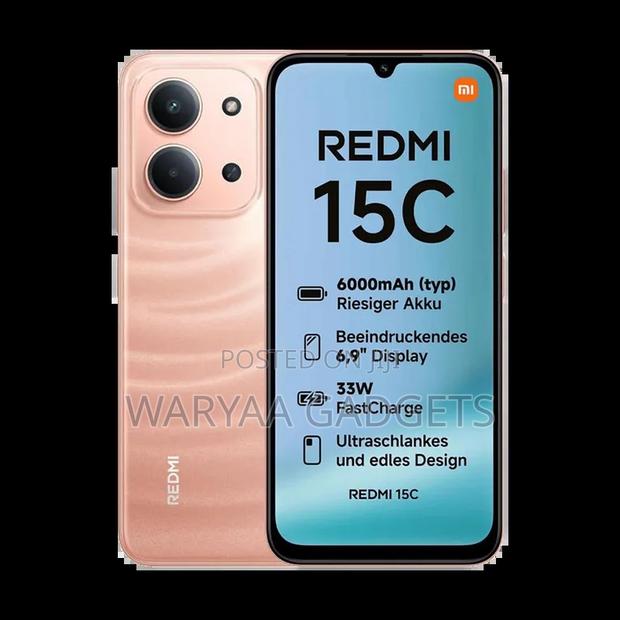 New Xiaomi Redmi 15C 4G 256 GB Red