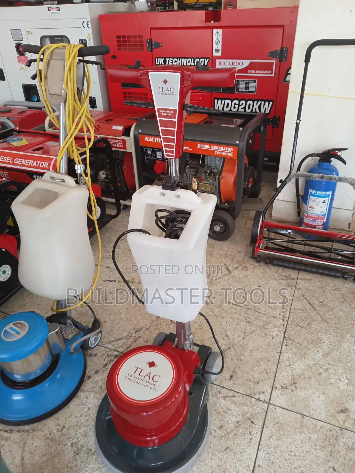 Tlac Industrial Quality Floor Scrubber
