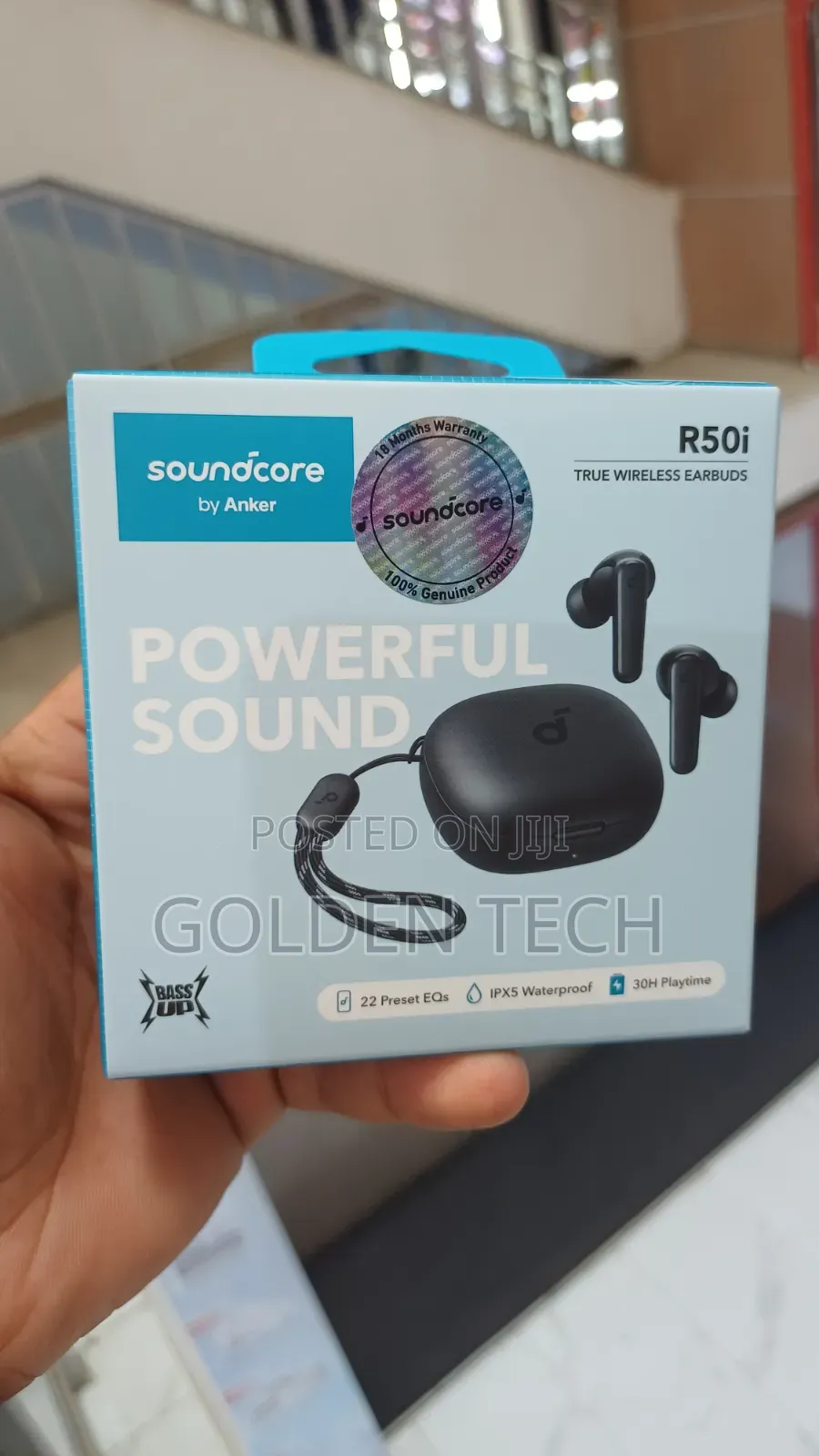 Soundcore R50i Wireless Earbuds – Powerful Bass 30h Playtime