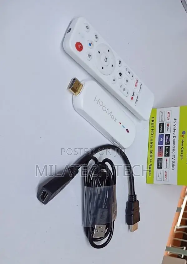 H96 Max Smart Tv Stick Android 14 | 2gb Ram + 16gb Storage