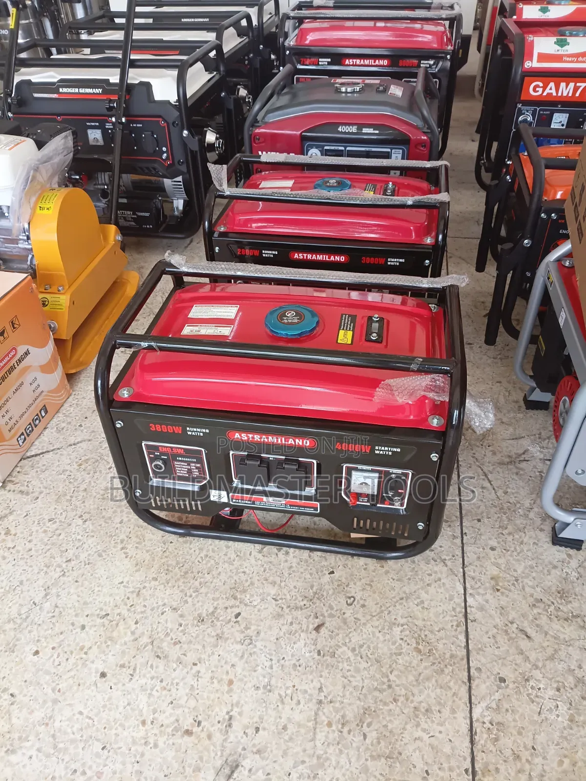 Astramilano Petrol-Powered Generator