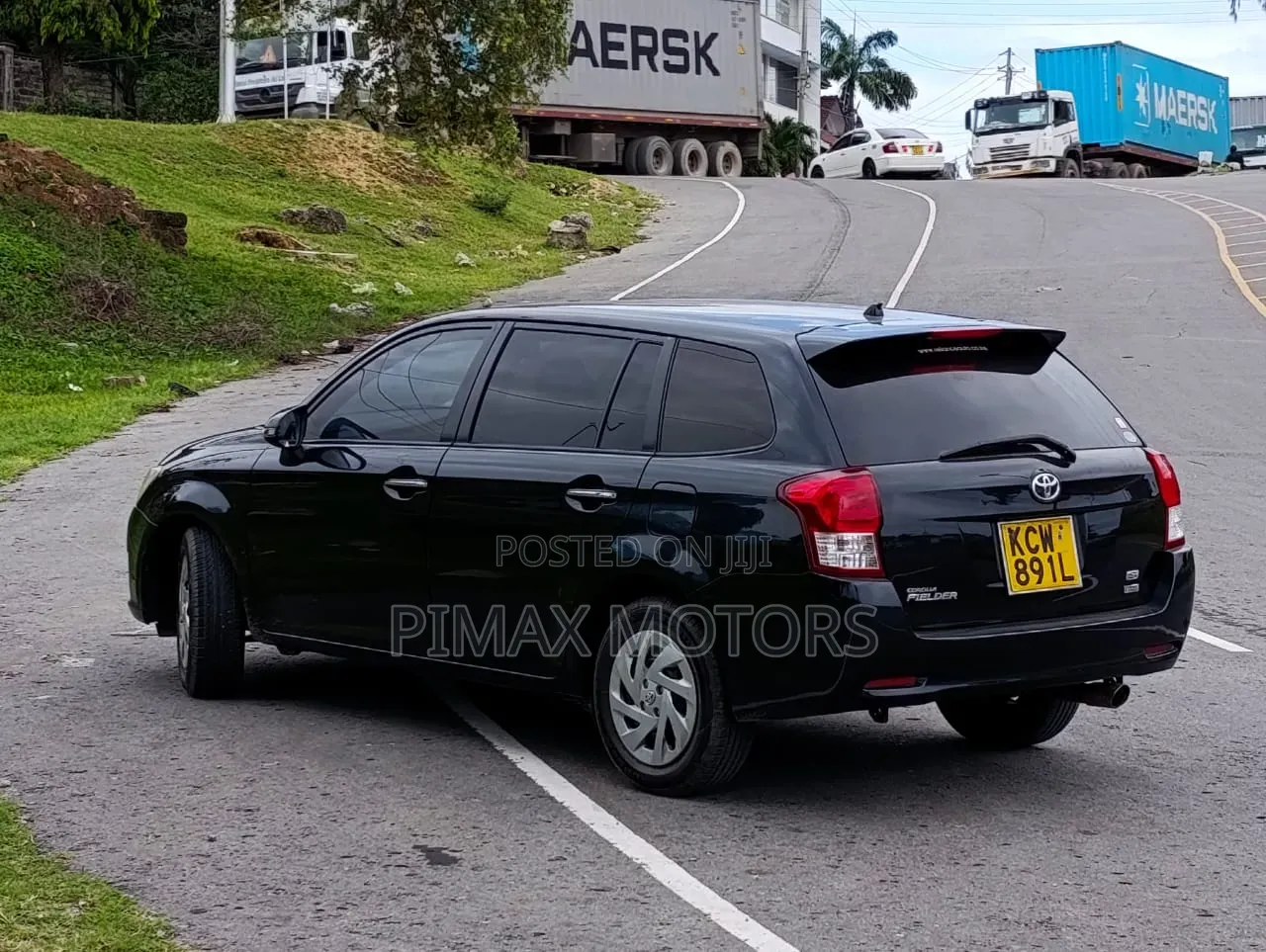 Toyota Corolla Fielder 2013 Black
