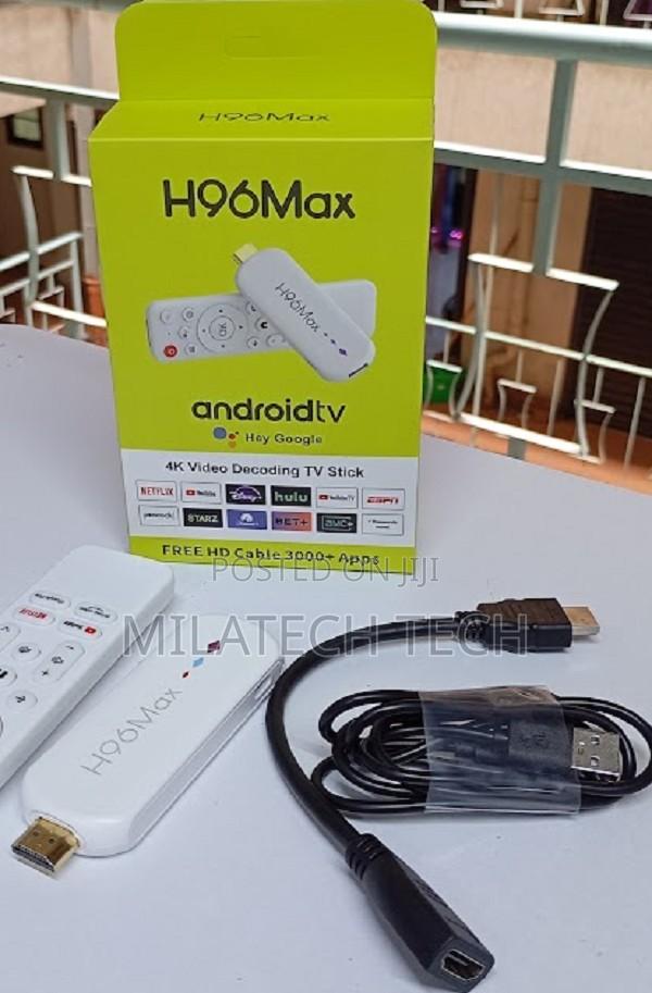 4. H96 Max Tv Stick | Android 14 Smart Streaming Device