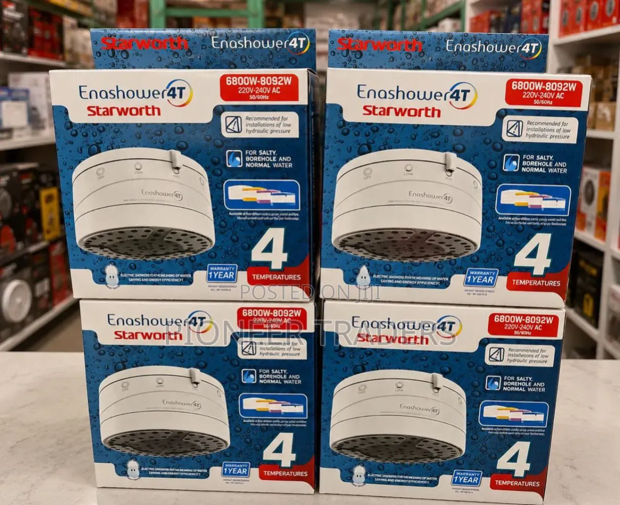 Shower Head, Enershower 4t