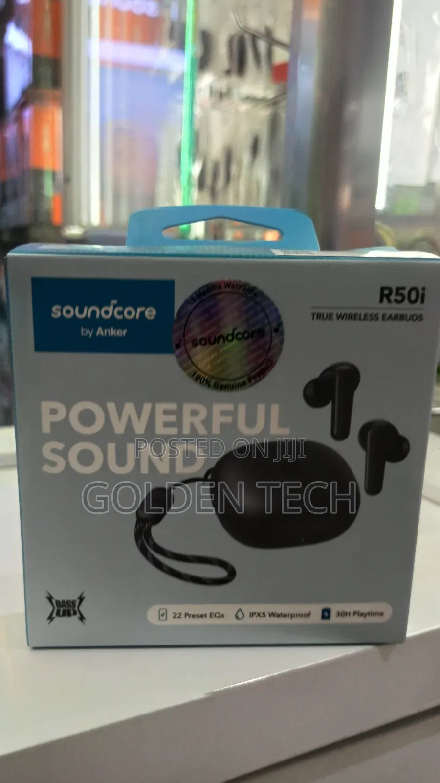 Soundcore R50i Earbuds – Powerful Bass Ipx5 Waterproof